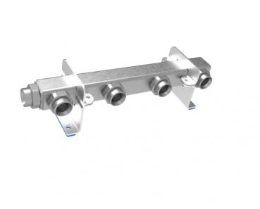 4-fach Verteiler M38x1,5