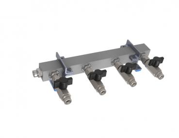 4-Wege Ventilsystem M16x1