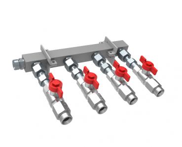 4-Wege Ventilsystem M24x1,5