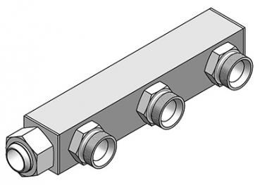 3-fach Verteiler M30x1,5