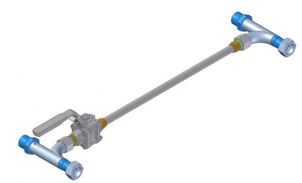 Manuell einstellbarer Bypass G3/4