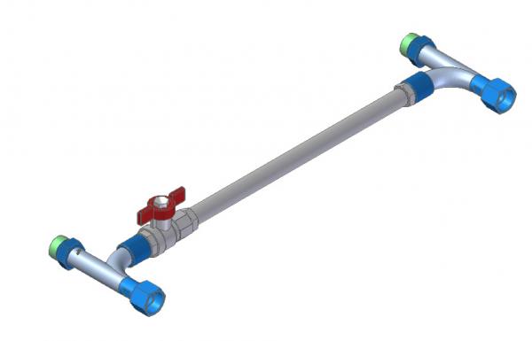 Manuell einstellbarer Bypass M24x1,5